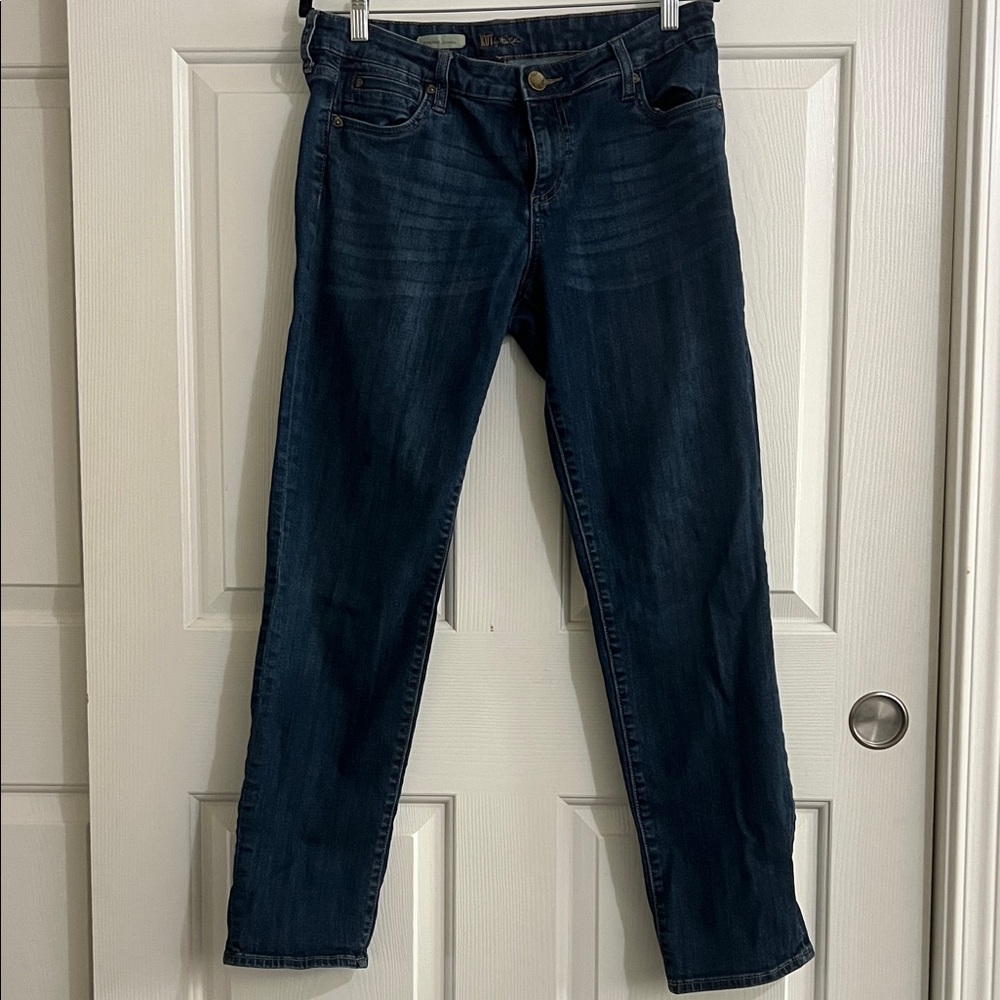 Kut from the Kloth Indigo Straight Leg Jeans
